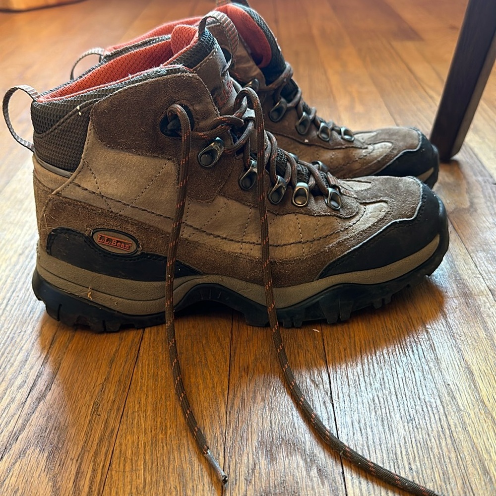 Super comfortable L.L. Bean hiking boots!